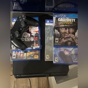 PS4 1TB storage Black